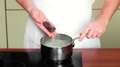 шоколадный соус с орехами