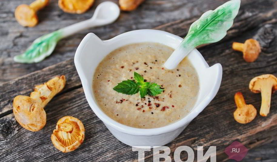 Рецепт сливочного соуса с грибами