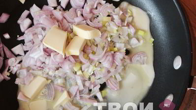 сливочный соус с грибами