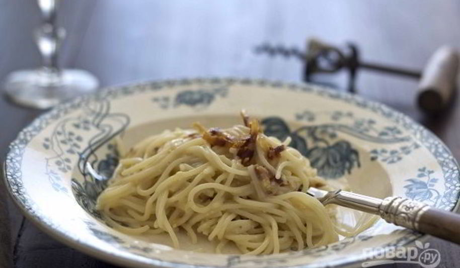 Рецепт соуса для пасты карбонара