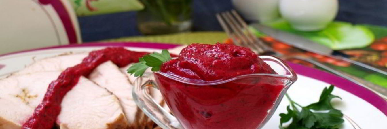 Соус к мясу из кизила