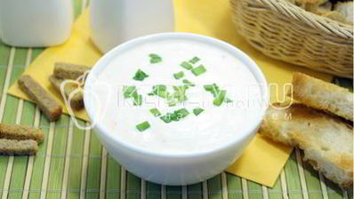 соус сметанный с чесноком