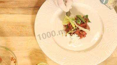 тартар из говядины