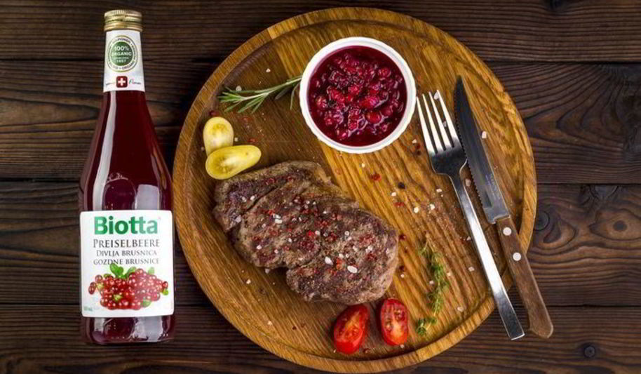 Рецепт ягодного соуса к мясу