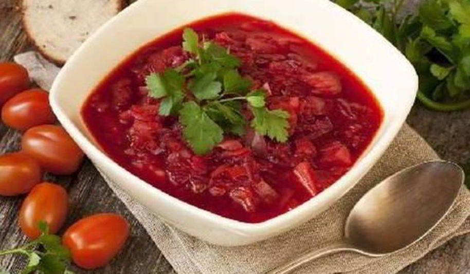 Рецепт ароматного овощной борщ