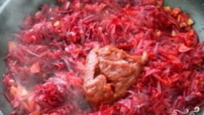 борщ из конины