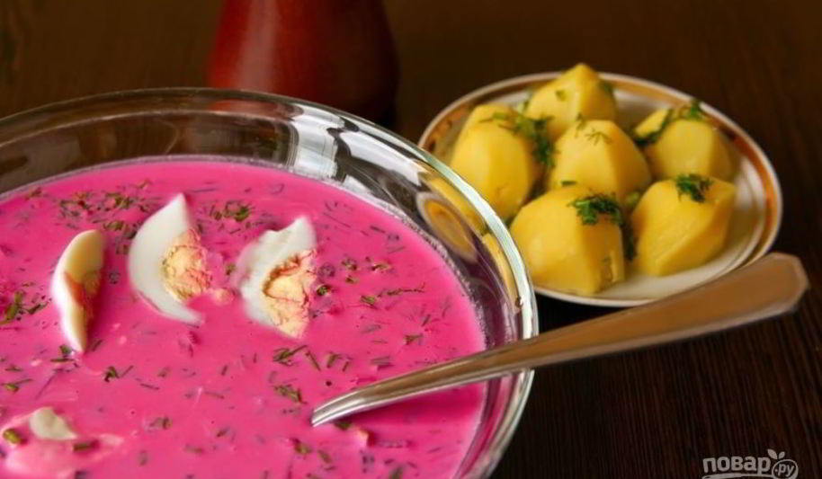 Рецепт борща литовского