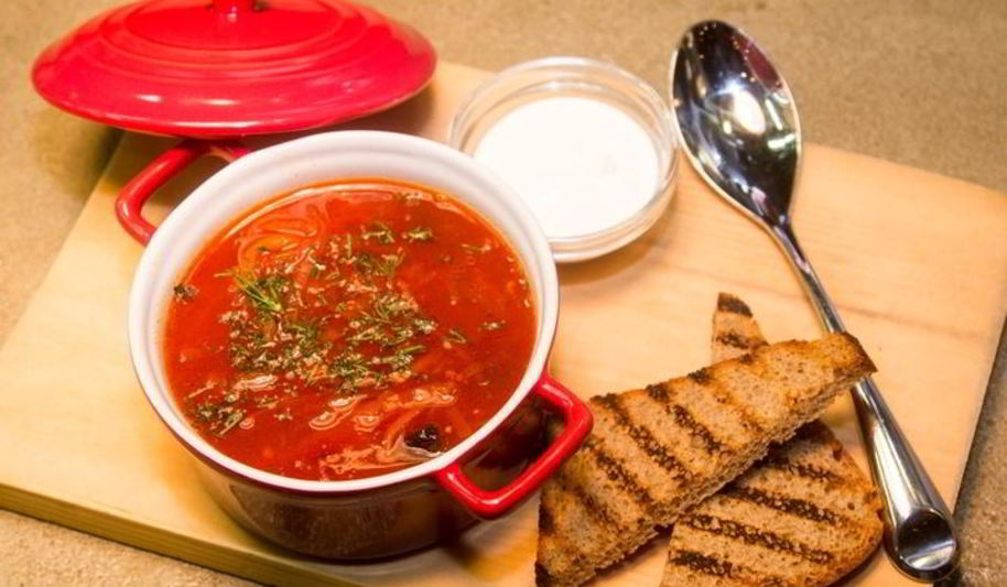 Рецепт борща с черносливом