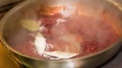 борщ с черносливом