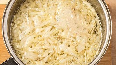 борщ с чесноком