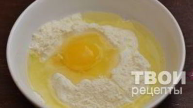 борщ с галушками