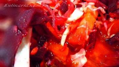 борщ с галушкой