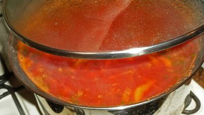 борщ с консервированной фасолью