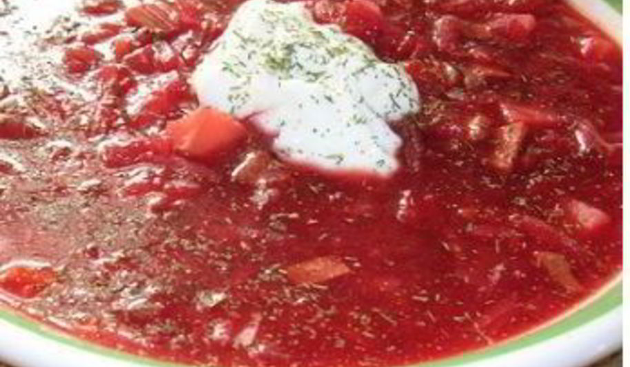 Рецепт борща с лимоном