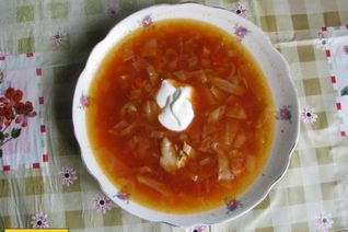Борщ украинский