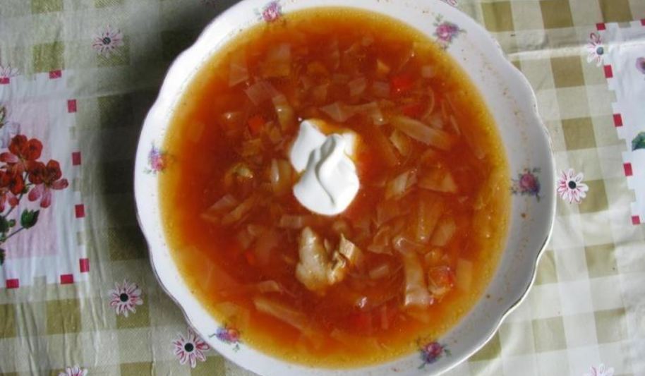 Рецепт борща украинского