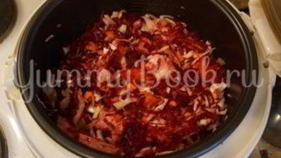 борщ в мультиварке