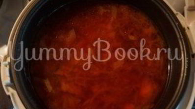 борщ в мультиварке