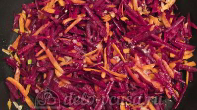 красный борщ с фасолью