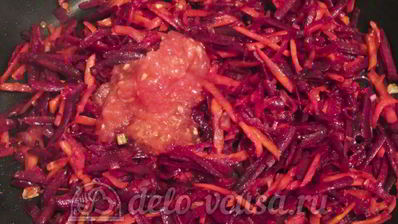 красный борщ с фасолью