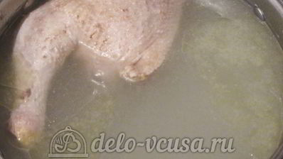 красный борщ с фасолью