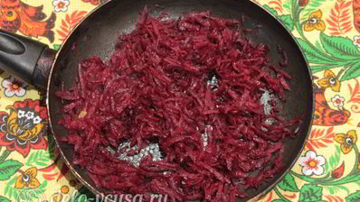 постный борщ