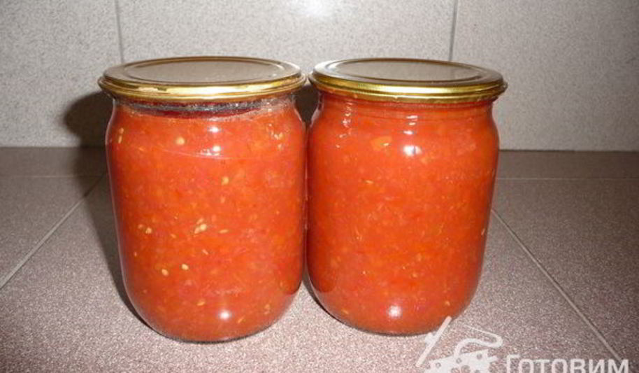Рецепт томатной заправки для борща