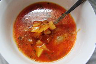 Традиционный донской борщ