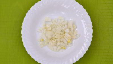 гороховый суп с чесночными рулетиками