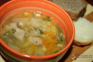 Гороховый суп с говядиной