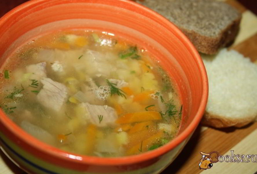 Гороховый суп с говядиной