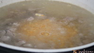 гороховый суп с говядиной