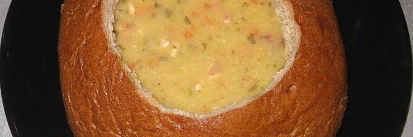 Гороховый суп с грудинкой