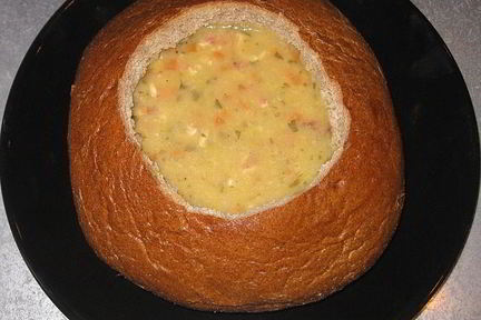 Гороховый суп с грудинкой