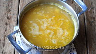 гороховый суп с копченой курицей