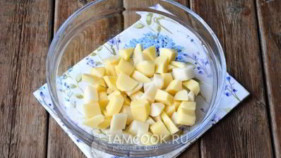 гороховый суп с копченой курицей