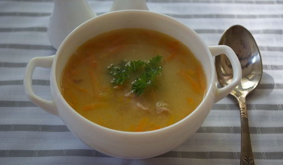 Рецепт горохового супа с копченым окороком