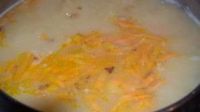 гороховый суп с копченым окороком