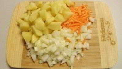 гороховый суп с копчеными ребрышками