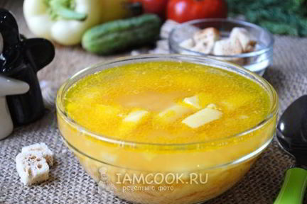 Гороховый суп с курицей