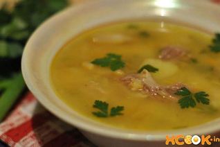 Гороховый суп с мясом