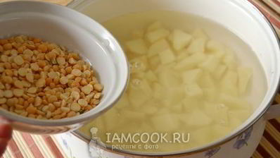 гороховый суп с тушенкой