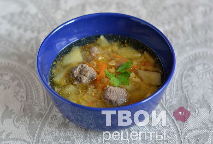 Гороховый суп в мультиварке