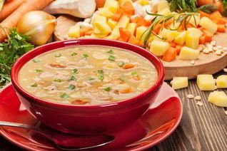 Постный гороховый суп