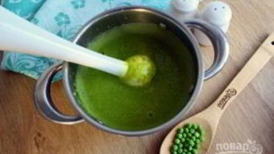 суп из зеленого гороха