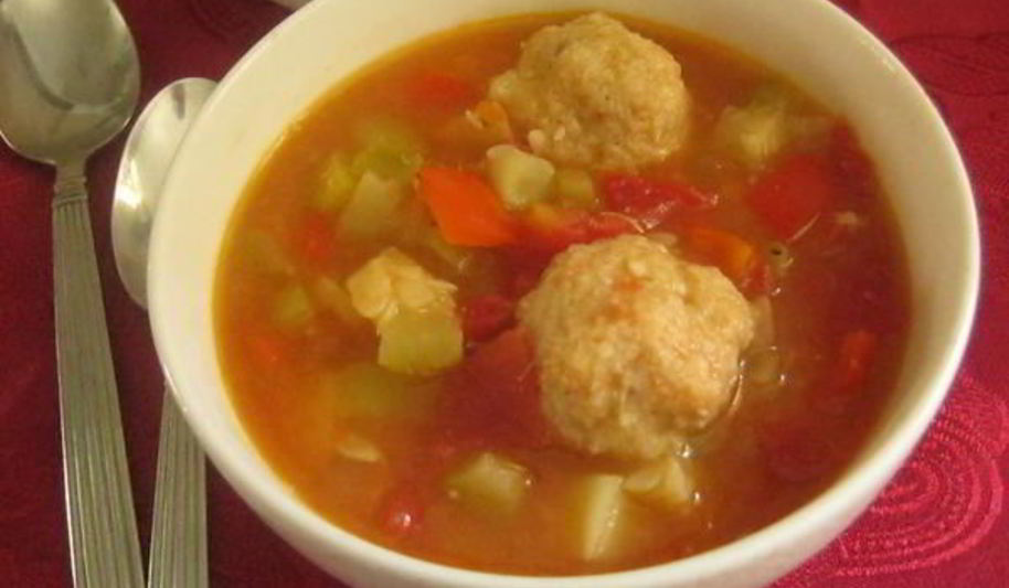 Рецепт густого супа с кабачками по-мексикански