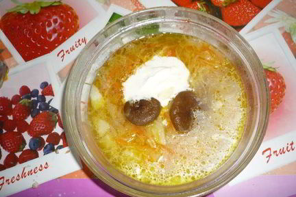 Капустняк с грибами