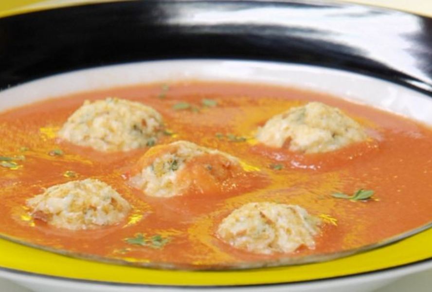 Холодный томатный суп