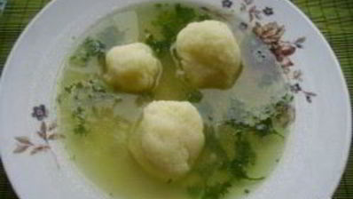 клецки для супа