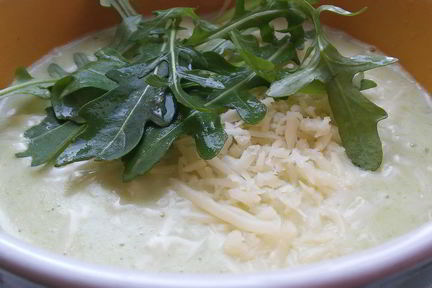 Крем-суп из картофеля и брокколи